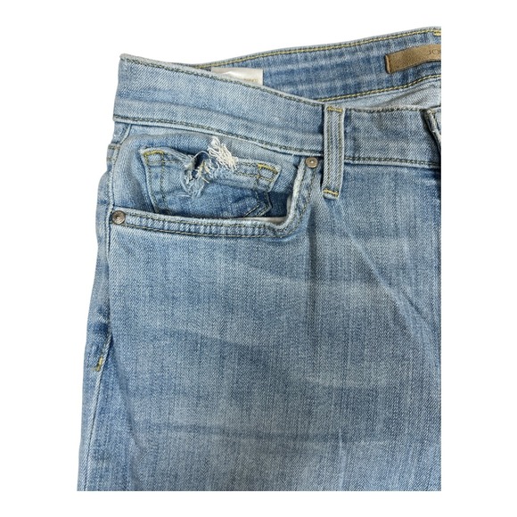 Joe's Jeans Felicity Skinny Ankle W30 Distressed Light Wash Stretch‎ Denim - Picture 3 of 9